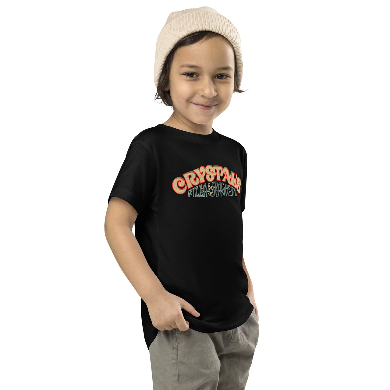 Crystal's Pizza and Spaghetti Toddler T-Shirt